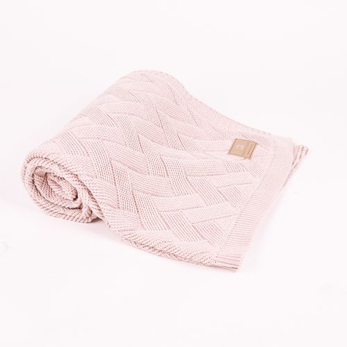 Peseira Tricot Bruna Rose