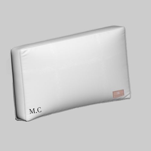 Fronha de Almofadão 600 Fios Branco Royal Hotel Cordonê Branco