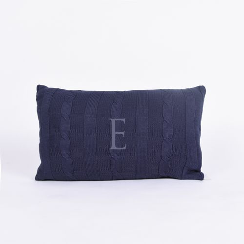Almofada Tricot Nati Marinho
