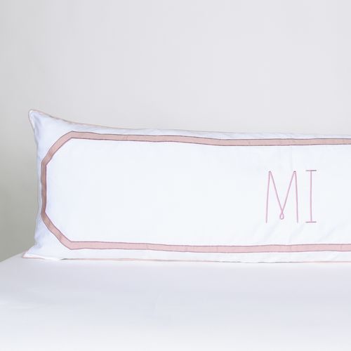 Body Pillow 600 Fios Blush Sílvia Braz