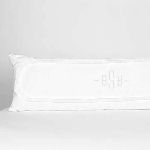 Body Pillow 600 Fios Branco Sílvia Braz