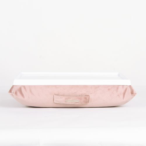 Bandeja de Colo Multifuncional Veludo Rose