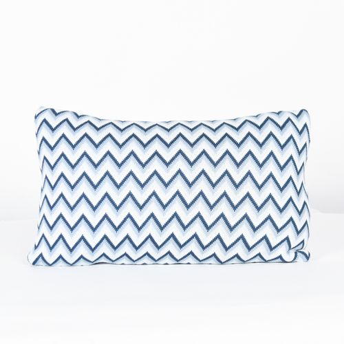 Almofada Chevron Azul