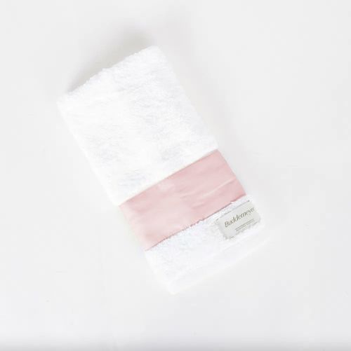 Toalha de Lavabo Barrado Blush