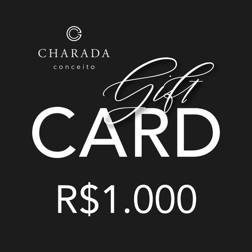Gift Card Charada Conceito 1000