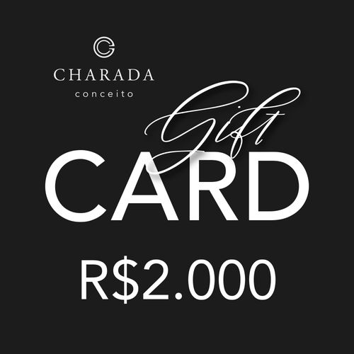 Gift Card Charada Conceito 2000