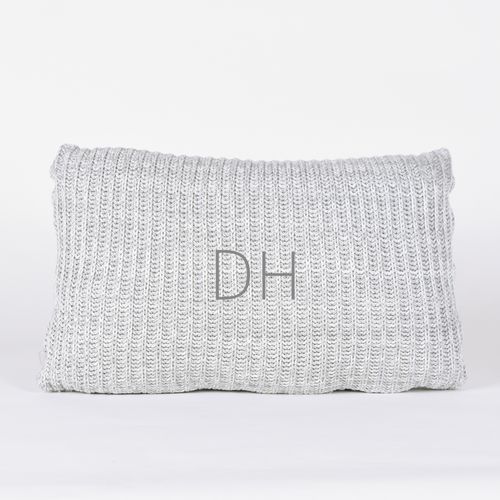Almofada Tricot Julia Cimento