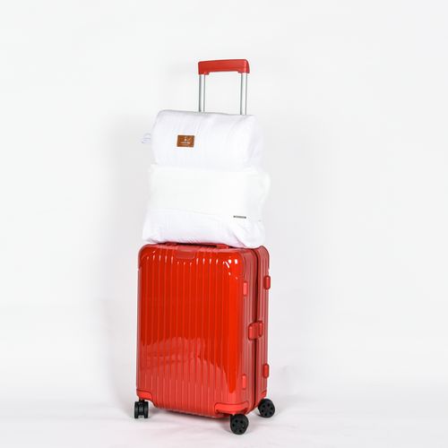 Kit Pillow Plane e Travel Set Branco