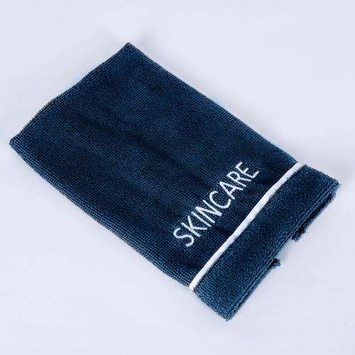 Toalha Skincare Azul Marinho