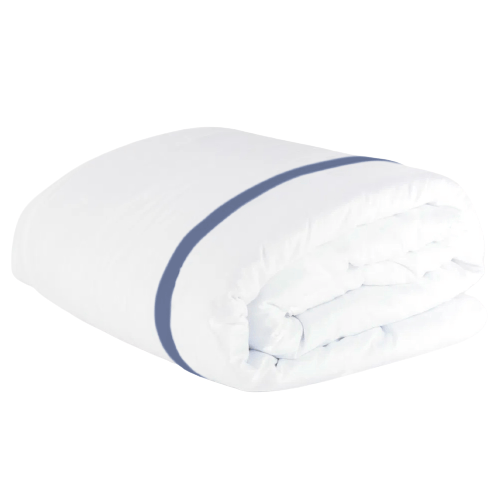 Duvet 600 Fios Esquadro Duplo Azul Jeans