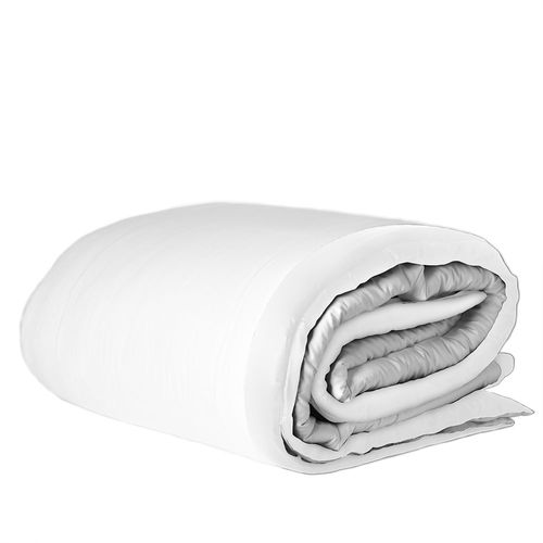 Duvet 600 Fios Barrado Branco