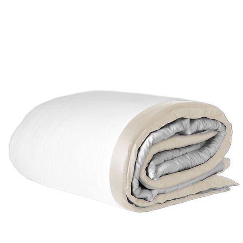 Duvet 600 Fios Barrado Bege
