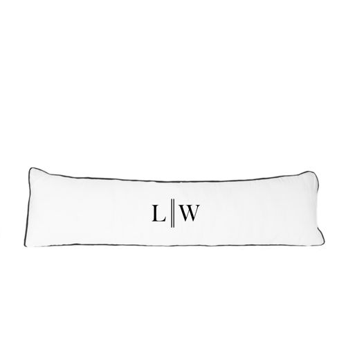 Body Pillow 600 Fios Cordone Preto