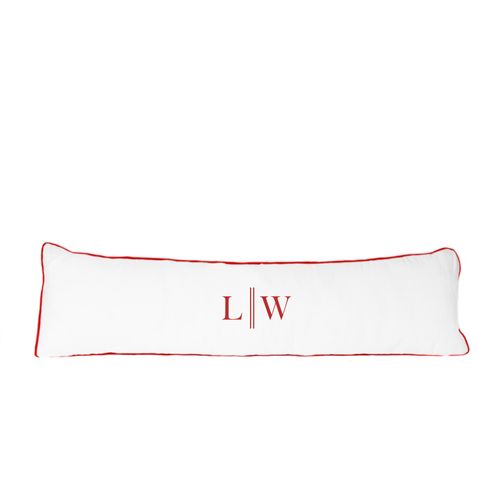 Body Pillow 600 Fios Cordone Vermelho