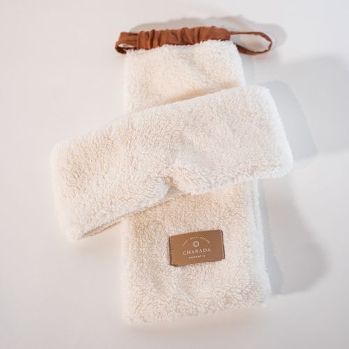 Tapa Olho Eye Pillow Carmel Frost