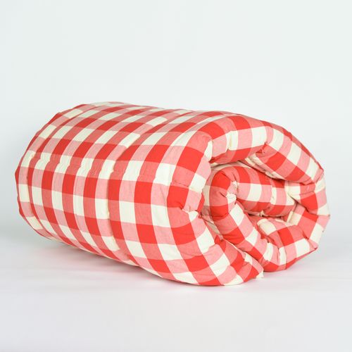 Edredom Vichy Vermelho