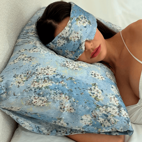 Fronha Silk Shine Cherry Blossom Blue