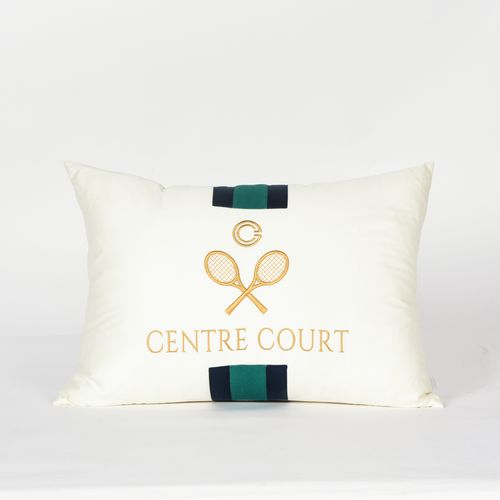 Almofada 600 Fios Creme Centre Court