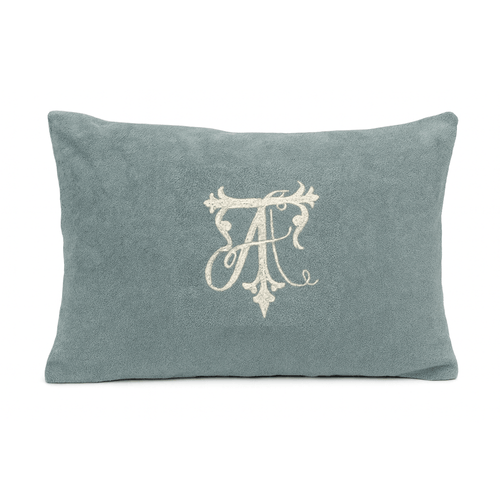 Almofada Bouclê Azul